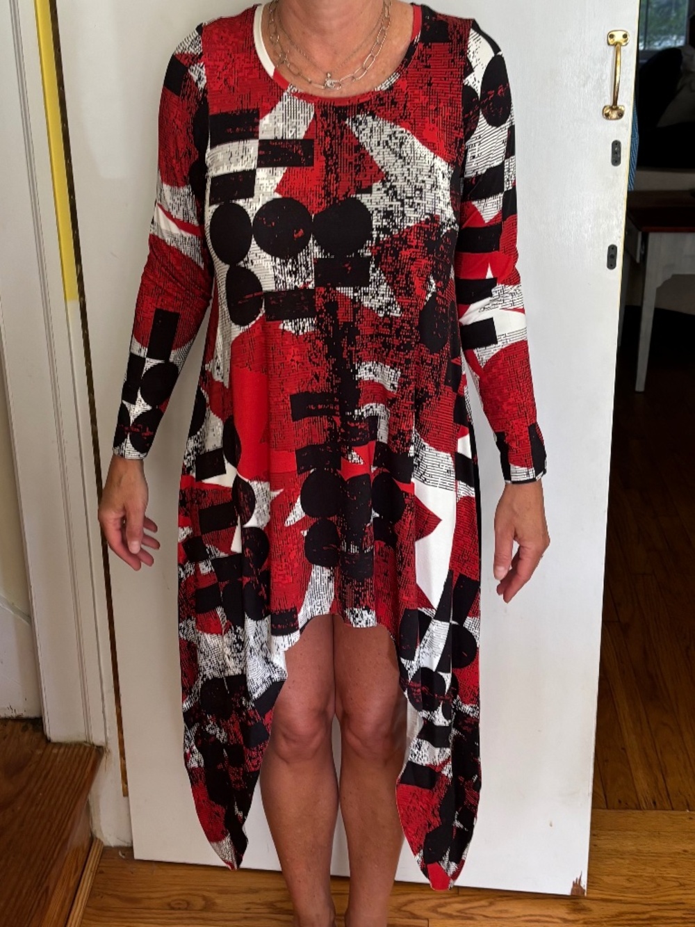 Kozan curved hem tunic